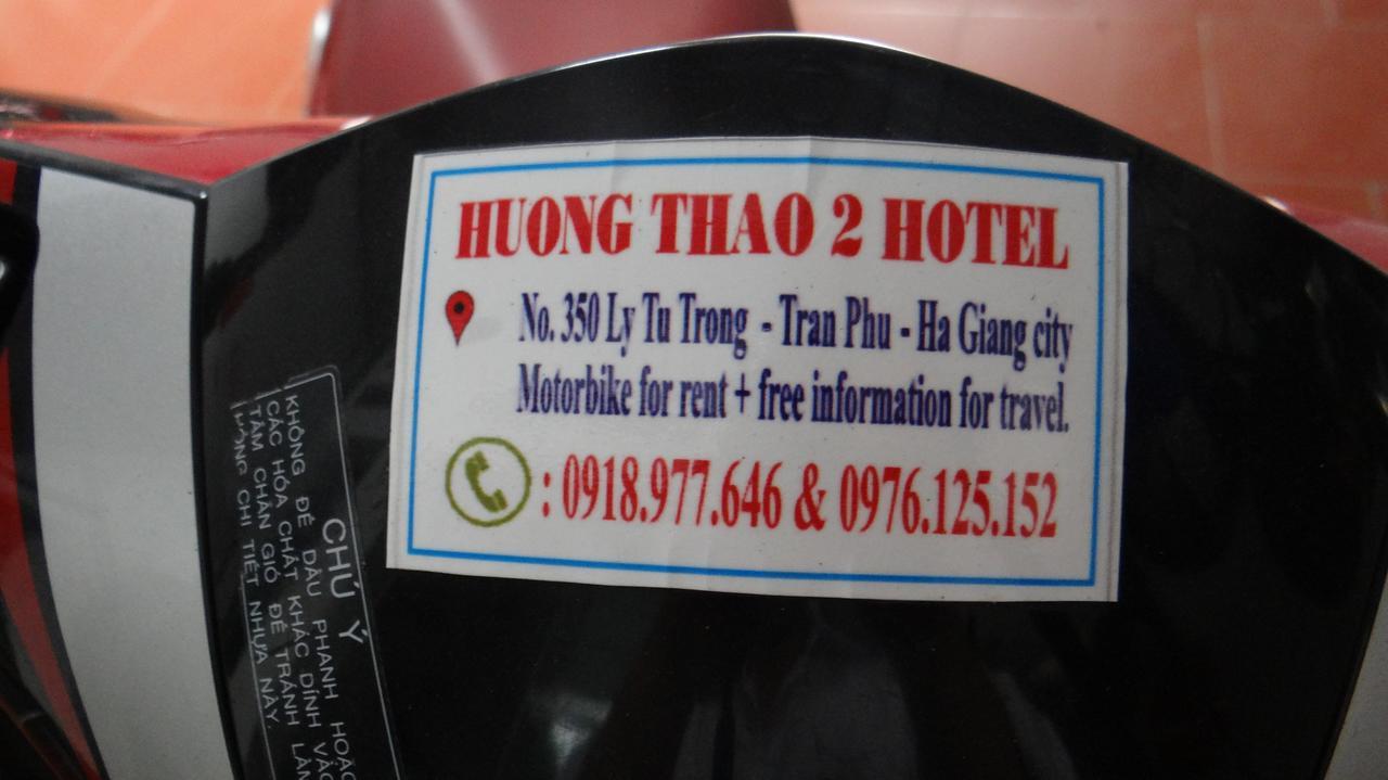 Huong Thao 2 Hotel Ha Giang Buitenkant foto